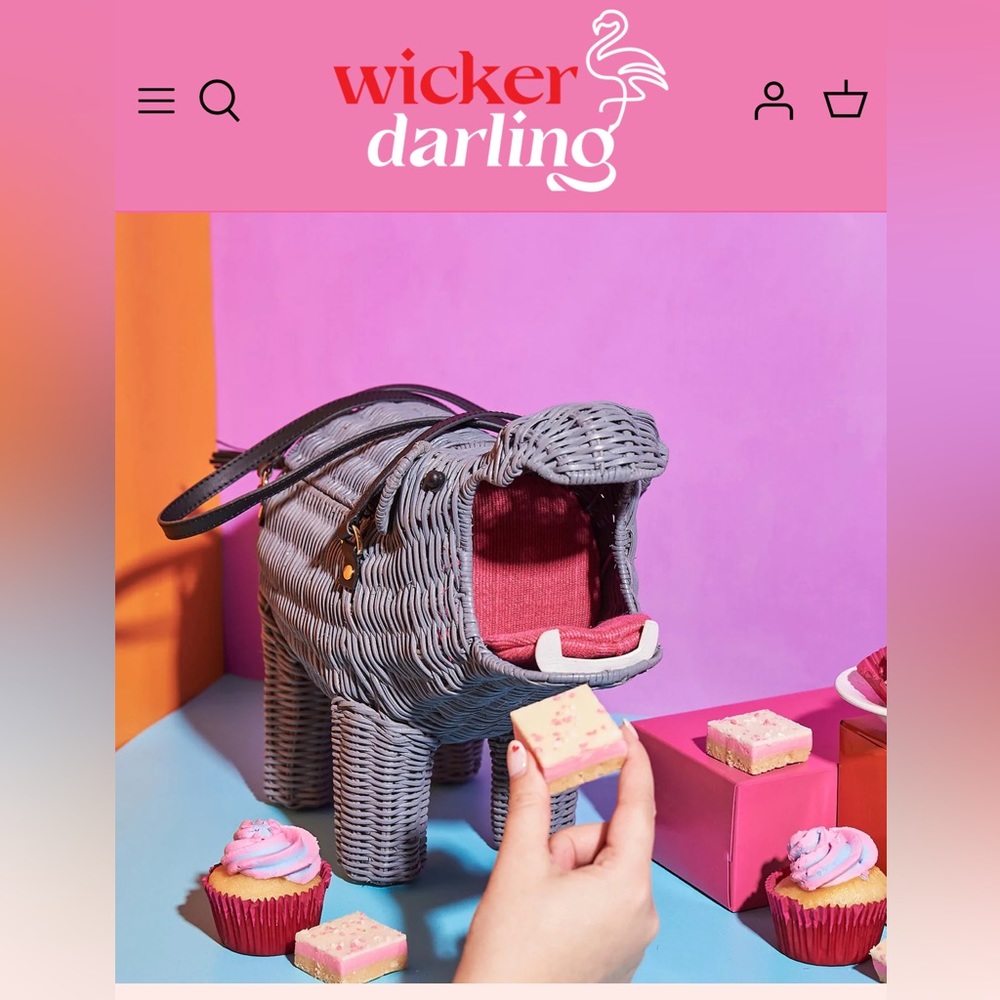 Wicker Darling Hippolyta the Hippo 🦛